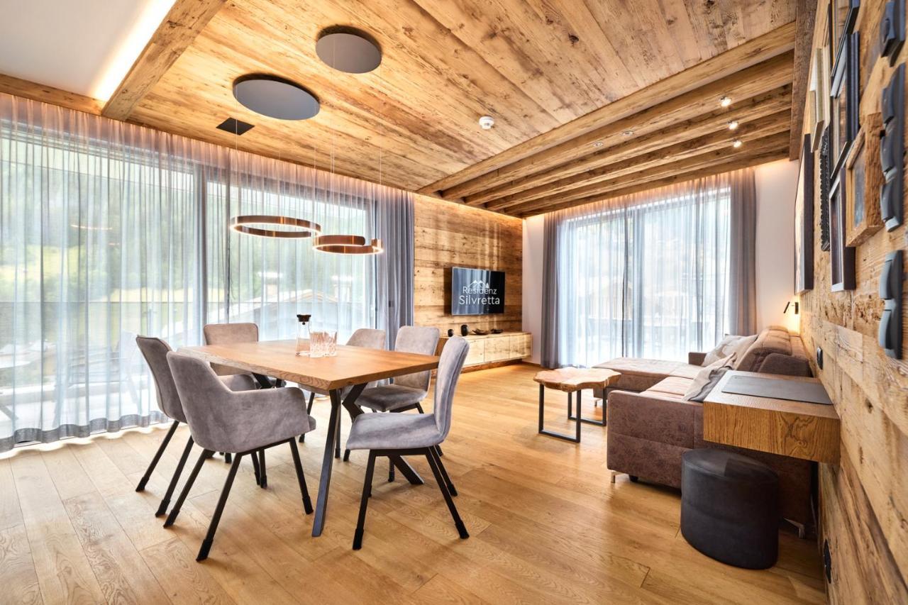 Das Luxurioese Chalet-Apartment In Der Residenz Silvretta - Inklusive Silvretta Card Premium See Eksteriør bilde
